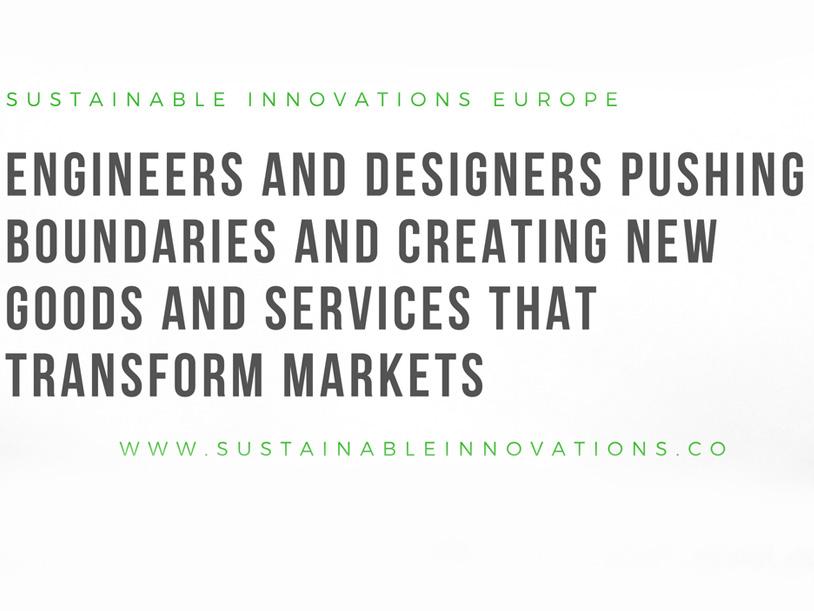 Sustainable Innovations Sustainable Innovations